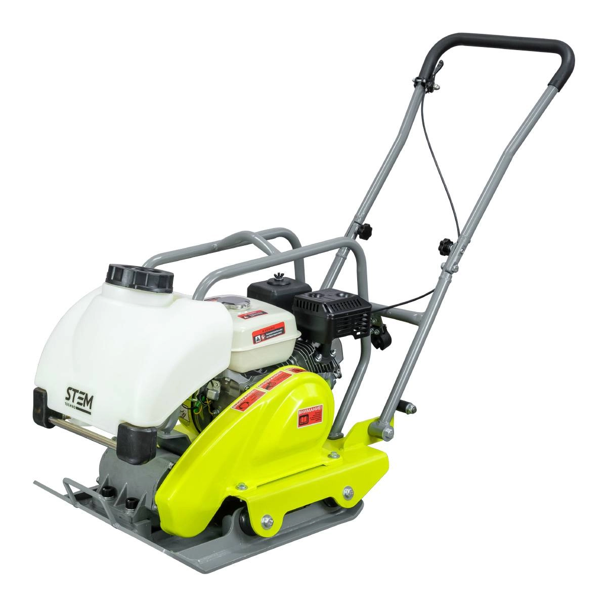 Виброплита STEM Techno SPC-192E (бензиновая, STEM Techno GX200, 4,4 (6,5) кН (л.с.), 78 кг)