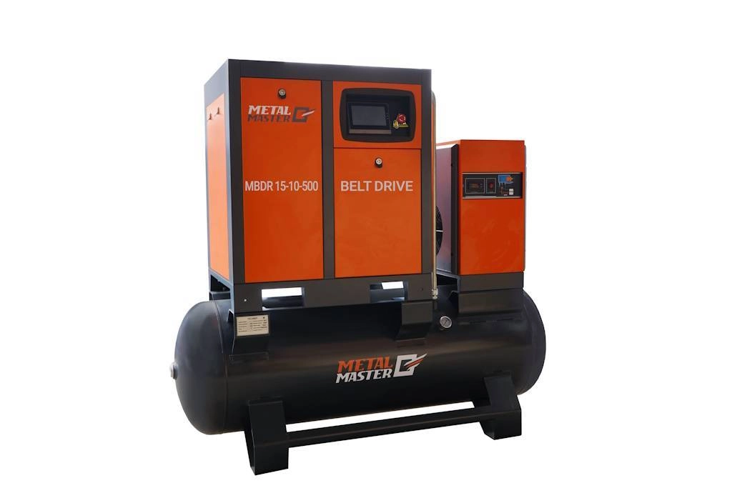 Компрессорная станция 3 в 1 с ременным приводом Metal Master MBDR 15-10-500