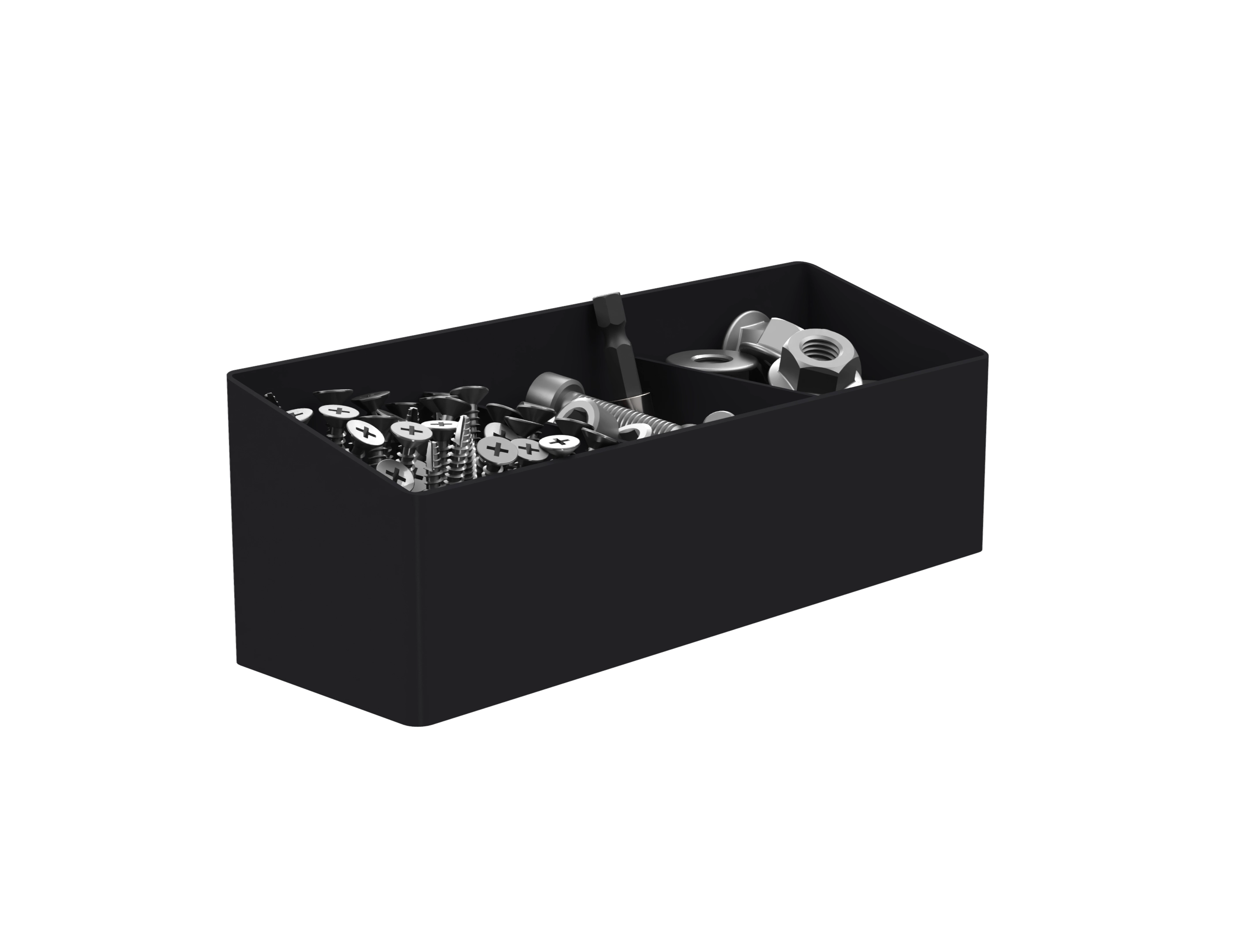 Контейнер пластиковый Metalex 180х60х60 Тип1 (Черный)