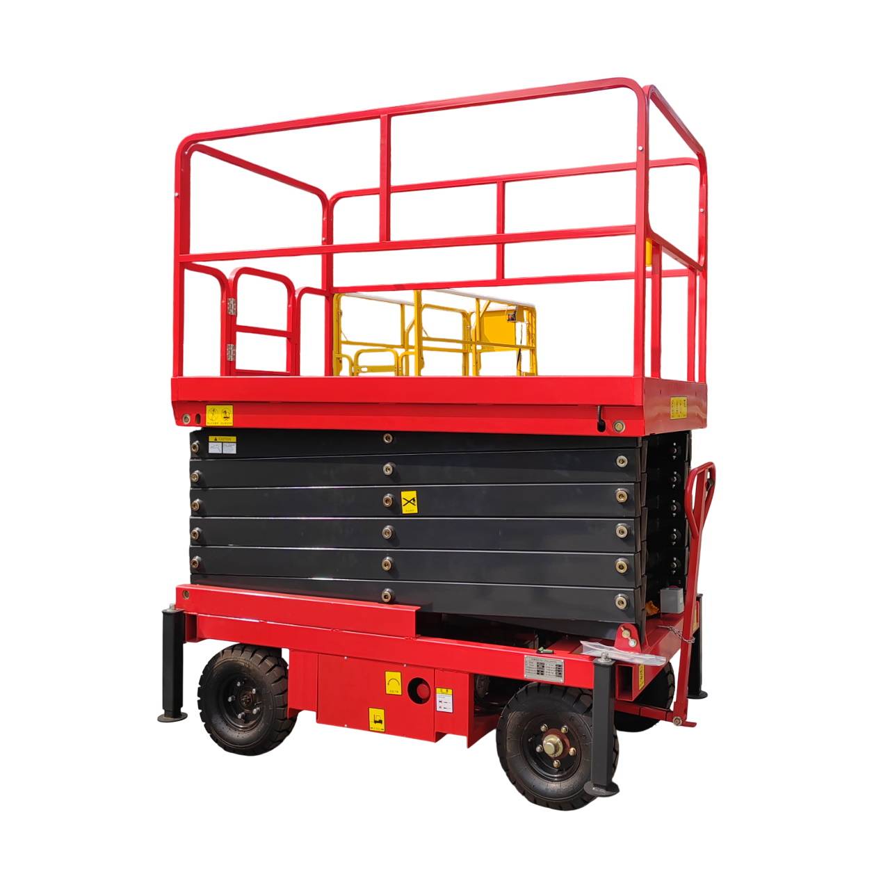 Подъемник ножничный самоходный 500 кг 6/8 м TOR SJY-0,5-6 DC аккумуляторный (G)