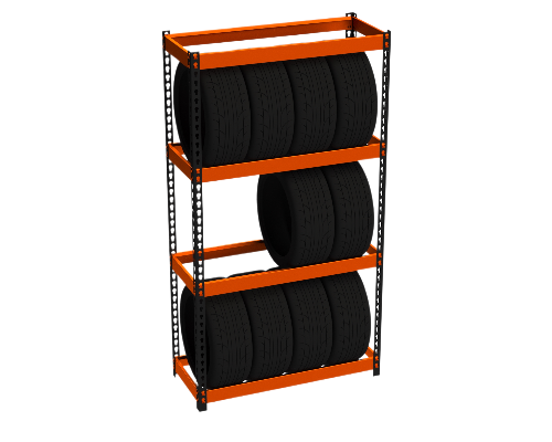 Металлический стеллаж Metalex серии TIRES