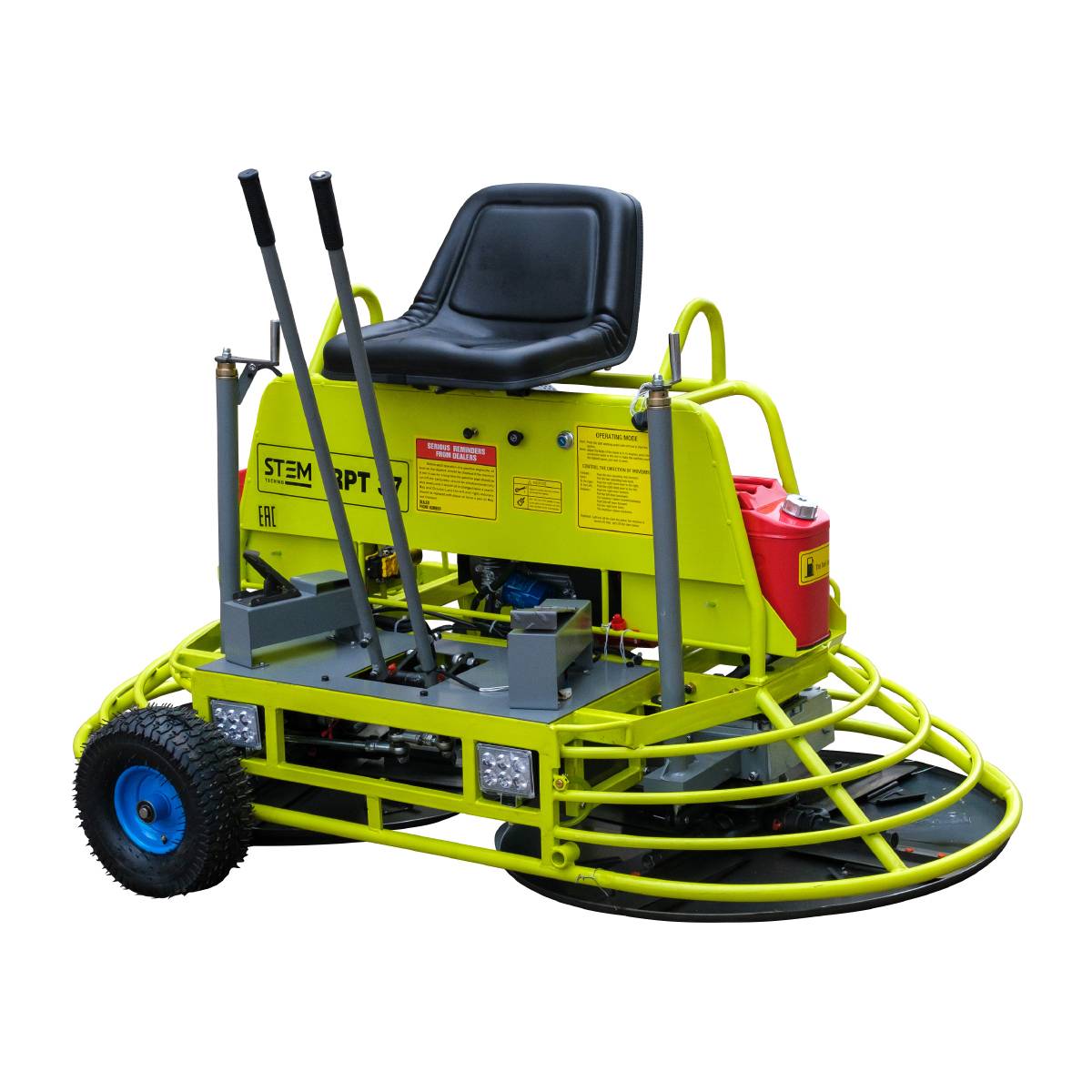 Затирочная машина STEM Techno RPT-37 (900 мм, бензин, Honda GX690, 17,6 (24) кВт (л.с.), 386 кг)