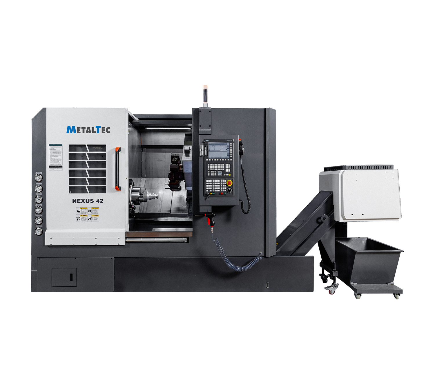MetalTec NEXUS 42 - Токарный станок ЧПУ с наклонной станиной
