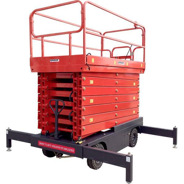 Подъёмник ножничного типа GROST Tower 0.5-14