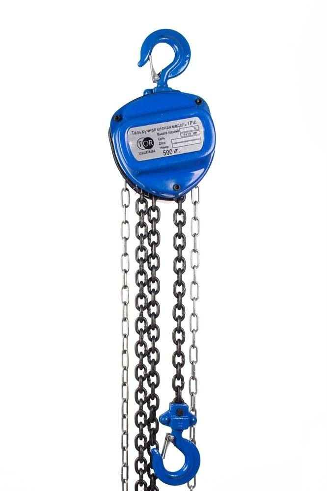 Таль ручная шестеренная TOR ТРШ C 3ТХ6М (серия T)*