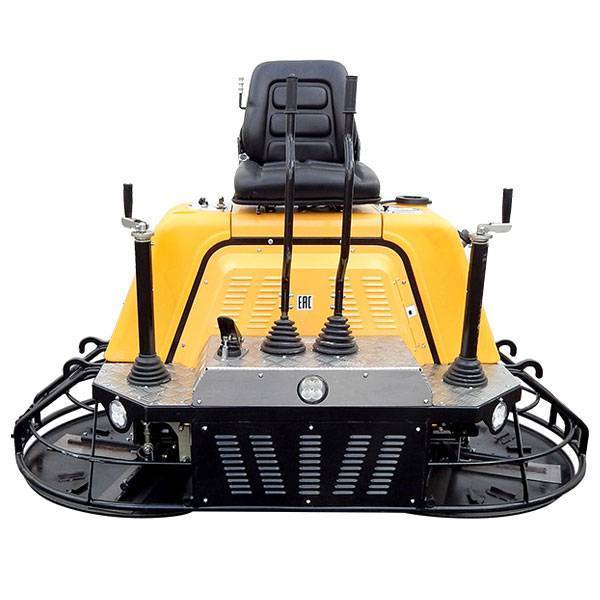 Затирочная машина бензиновая двухроторная GROST ZMD-1000