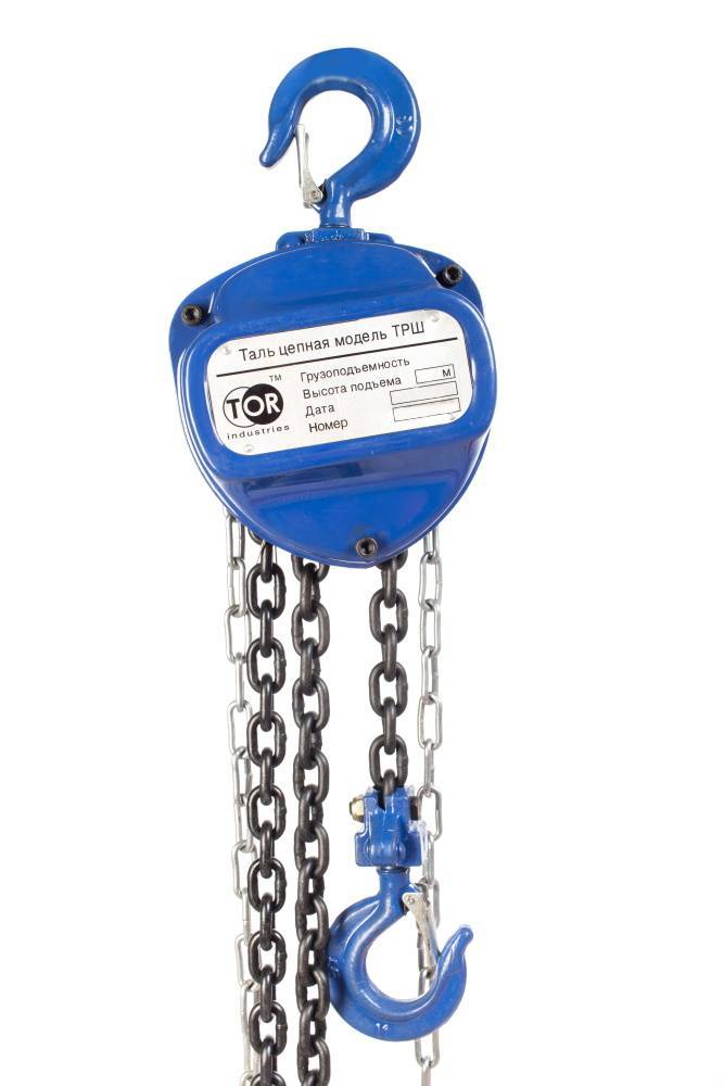 Таль ручная шестеренная TOR ТРШ C 5ТХ12М BASE