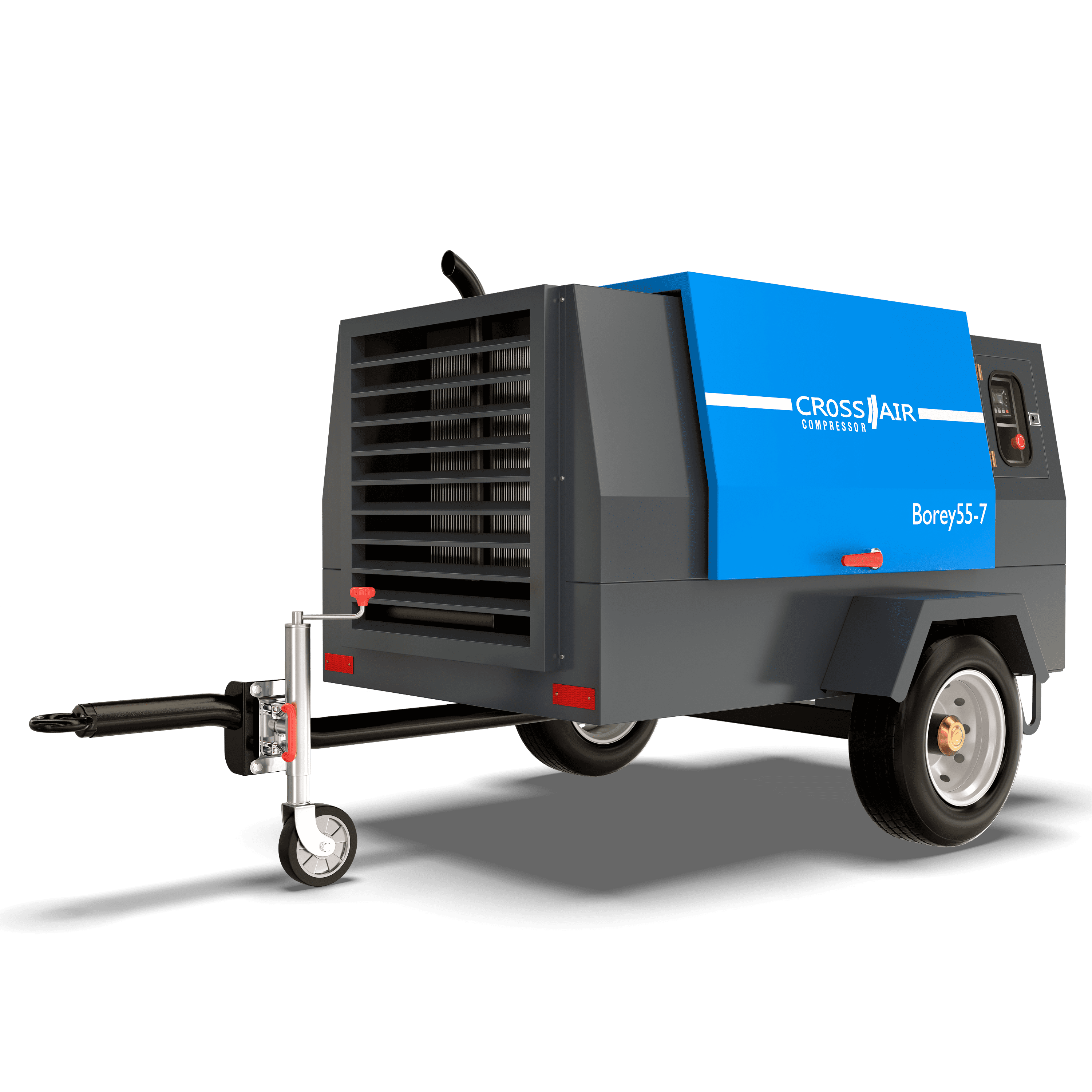 Дизельный передвижной компрессор Borey55-7F