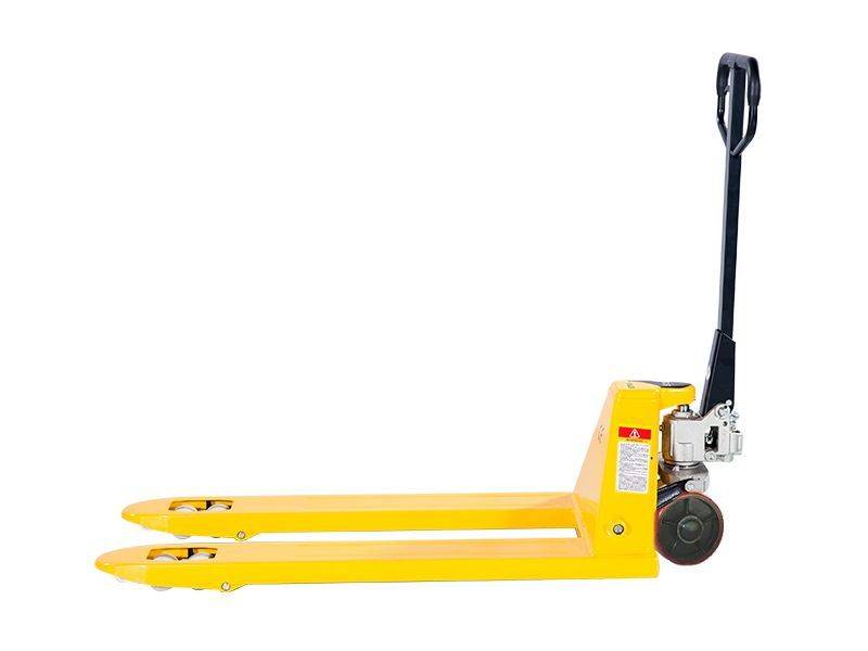 Тележка гидравлическая 1500 кг 2400 мм полиуретановые колеса TOR RHP