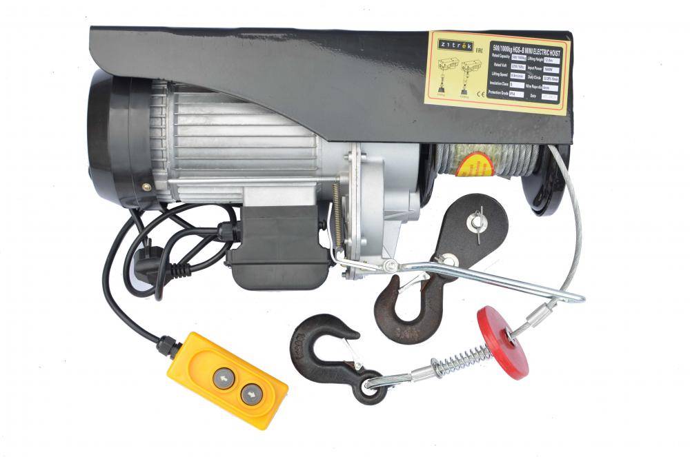 Таль электрическая стационарная Zitrek РА-1000 Н=12/6м 004-5050