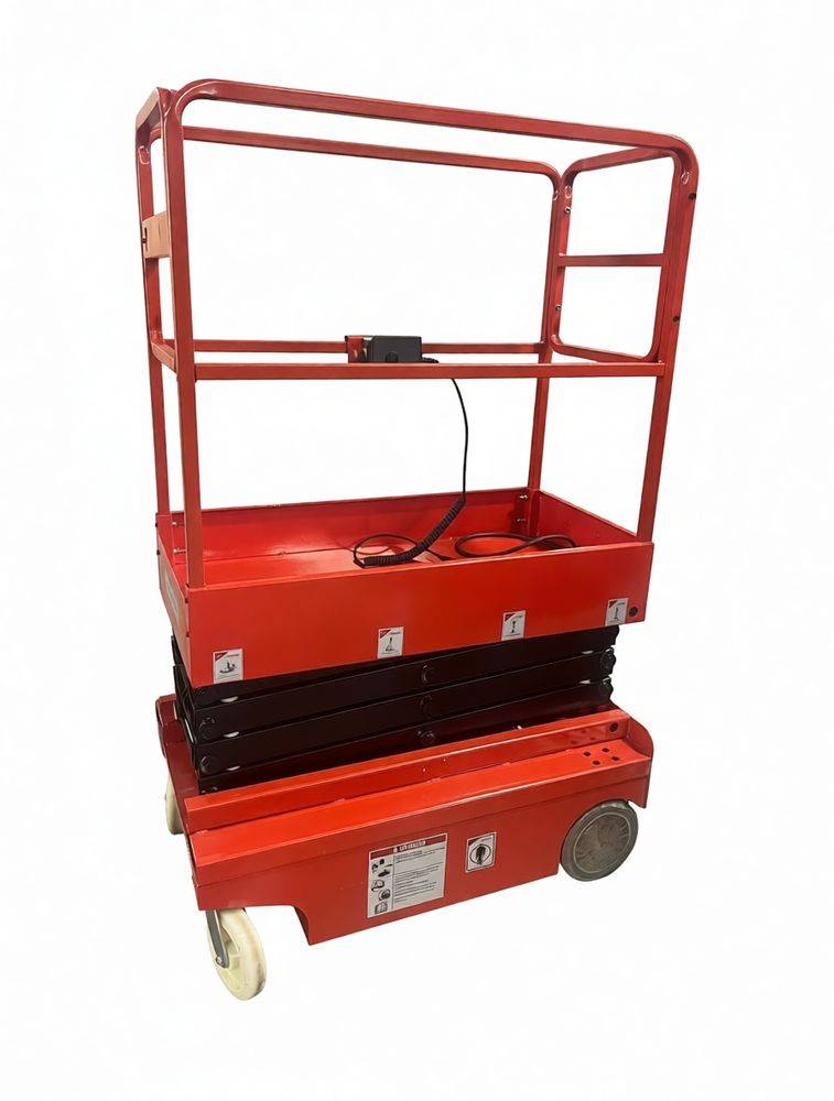 Подъемник ножничный самоходный 240 кг 4/6 м TOR GTJZ DC аккумуляторный (N) - изображение