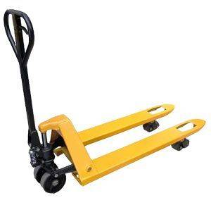 Тележка гидравлическая 2500 кг 1150 мм резиновые колеса TOR BF-III