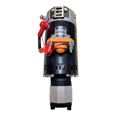 Мотор-насос (минимаслостанция) XL019-24450 - 4.5 kw 24V / 20А8.2Х066-R для автовозов ROLFO