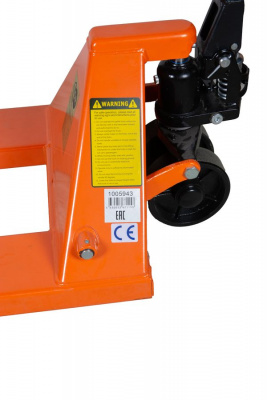 Тележка гидравлическая 2000 кг 1150 мм полиуретановые колеса TOR DB