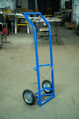 Тележка для баллонов ПР-1 пропановых, 1 баллон (2 колеса d 250мм, лит. резина)