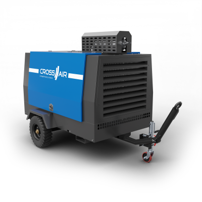 Дизельный передвижной компрессор Borey65-10FZ с ПЖД