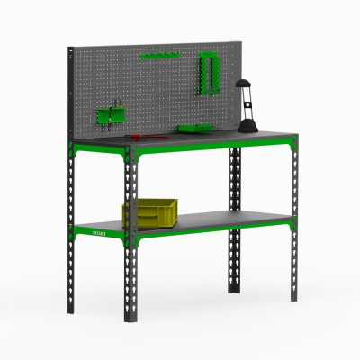 Стол-верстаки Metalex с перфопанелями
