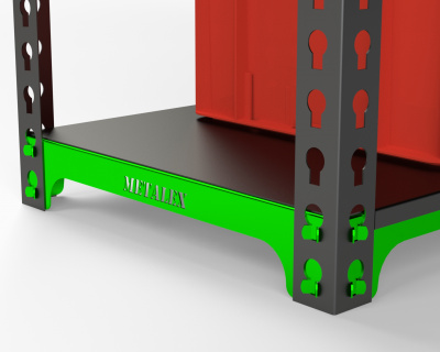 Металлический стеллаж Metalex серии MID
