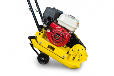 Виброплита TOR C-90L(R) 83 кг, 16кН (Honda) колесный комплект