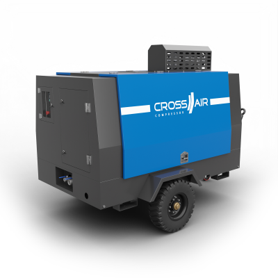 Дизельный передвижной компрессор Borey200-15FZ с ПЖД