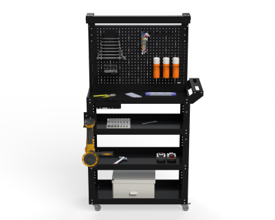 Тележка инструментальная Metalex тип 6 900х450х950 4 полки