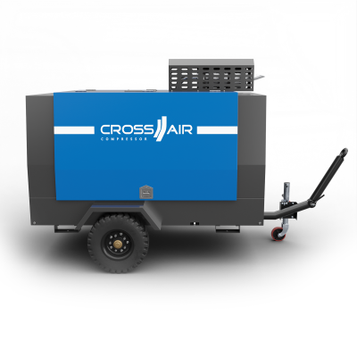Дизельный передвижной компрессор Borey170-10FZ с ПЖД