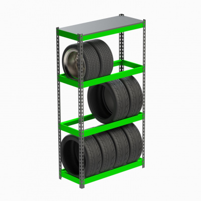 Металлический стеллаж Metalex серии TIRES