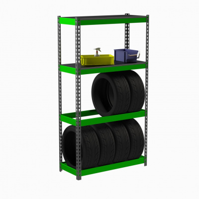 Металлический стеллаж Metalex серии TIRES